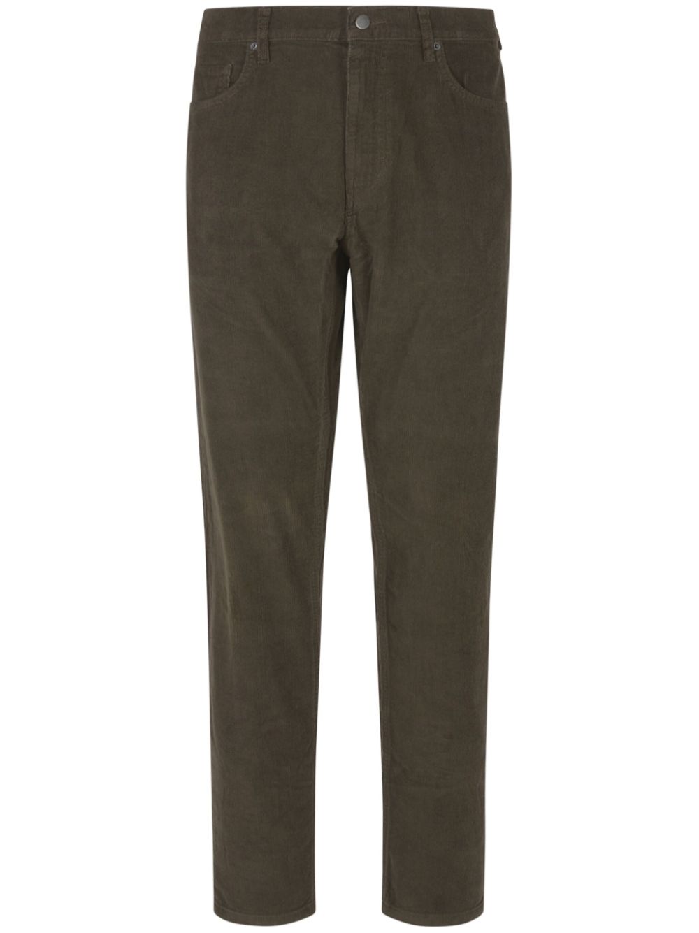 corduroy straight trousers