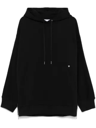 Helmut Lang Mega Hoodie | Black | FARFETCH
