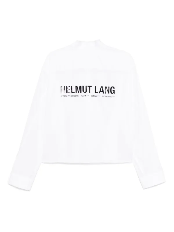★HELMUT LANG★ロングスリーブエアペックスTシャツ Helmut Lang Apex Tシャツ | ホワイト | FARFETCH JP