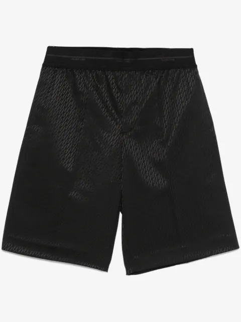 Helmut Lang logo-jacquard shorts