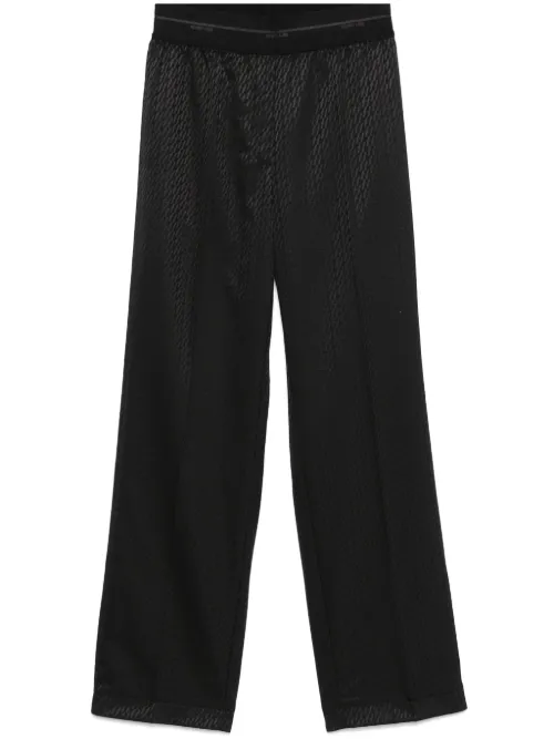 Pantalon à logo en jacquard - Helmut Lang - Modalova