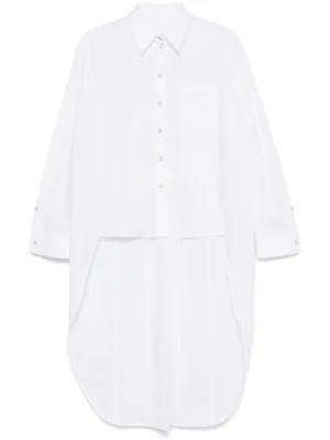helmut lang shirt dress Helmut Lang Ribbed Shirt Dress