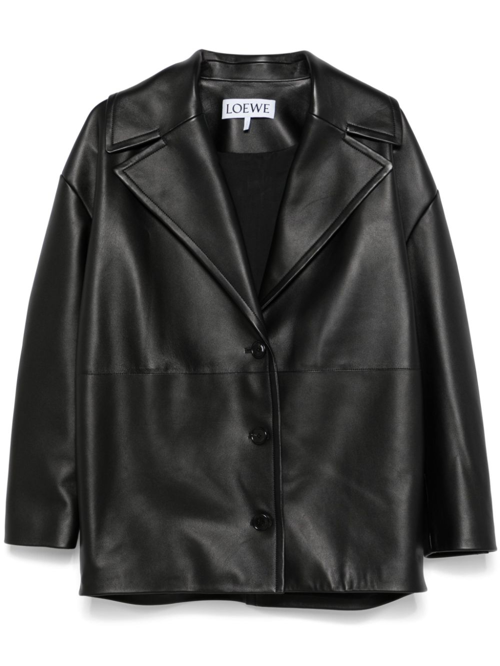 LOEWE leather blazer Women