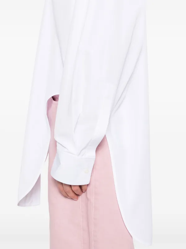 【LOEWE】25SS コットンドレスシャツ/関税送料込 LOEWE コットン シャツ | ホワイト | FARFETCH JP