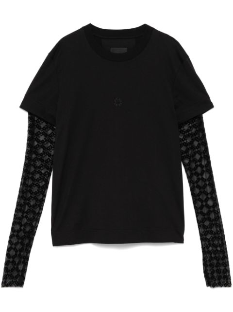 Givenchy overlapped T-shirt Women