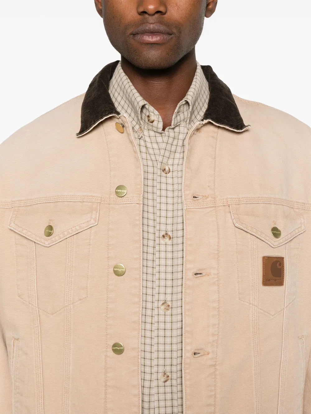 Carhartt WIP Dayton Truckerjack Beige
