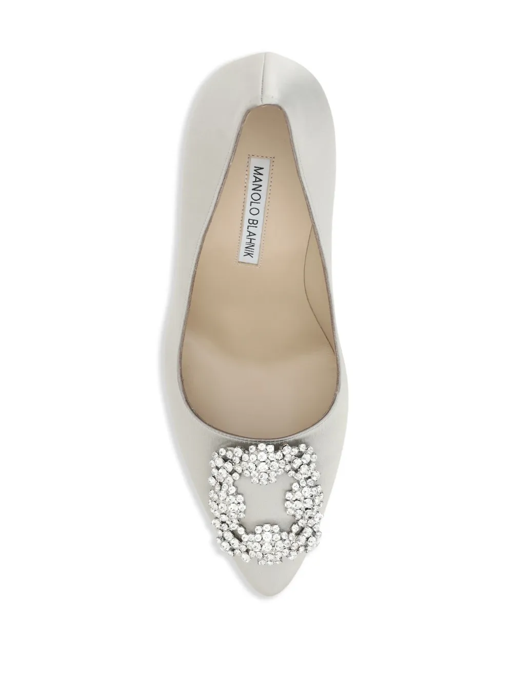 Manolo Blahnik Hangisi Pumps | Grey | FARFETCH Manolo Blahnik Hangisi Pumps | Grey | FARFETCH