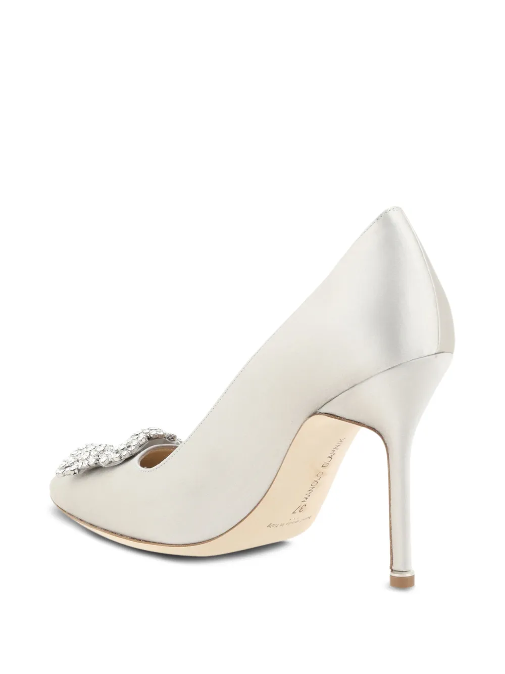 Manolo Blahnik Hangisi pumps Grey