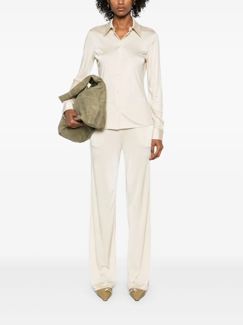 Helmut Lang Fluid blouse - Beige