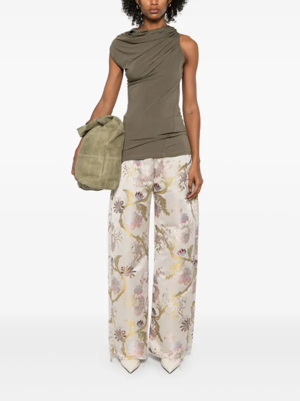 Helmut Lang Wind Top | Green | FARFETCH