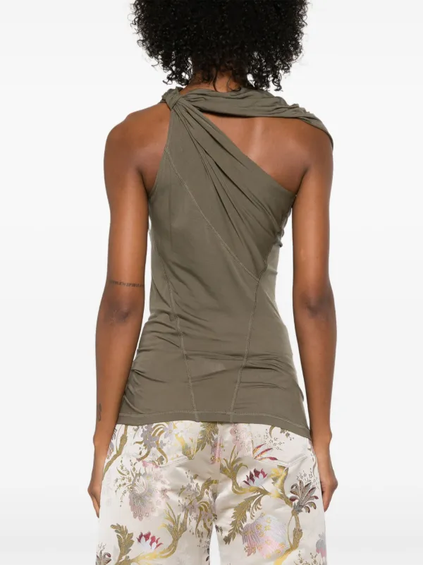 Helmut Lang Wind Top | Green | FARFETCH