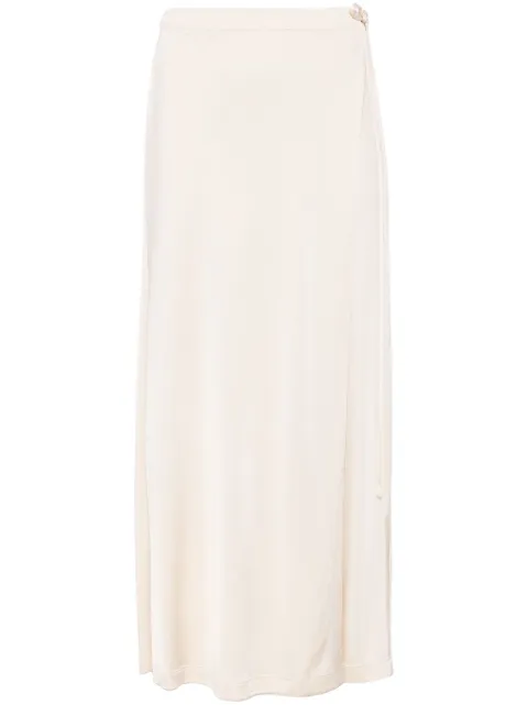 Helmut Lang Fluid wrap skirt