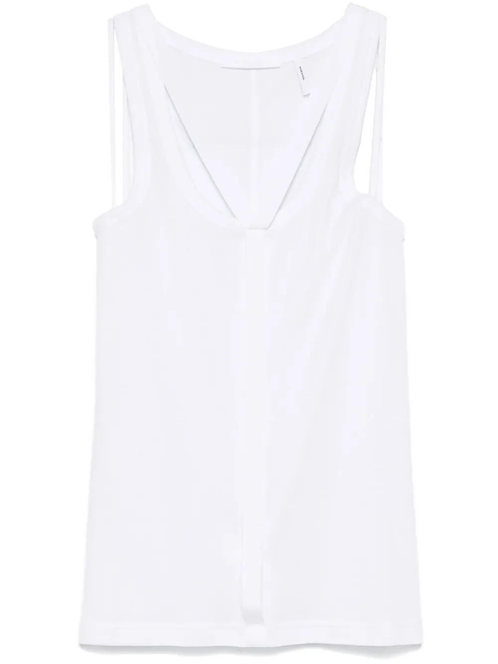 Helmut Lang Strap Racer tank top | White | Image 1