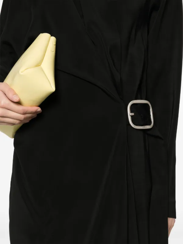 LOEWE ベルテッド ドレス | ブラック | FARFETCH JP