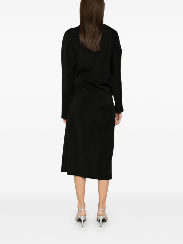 LOEWE ベルテッド ドレス | ブラック | FARFETCH JP