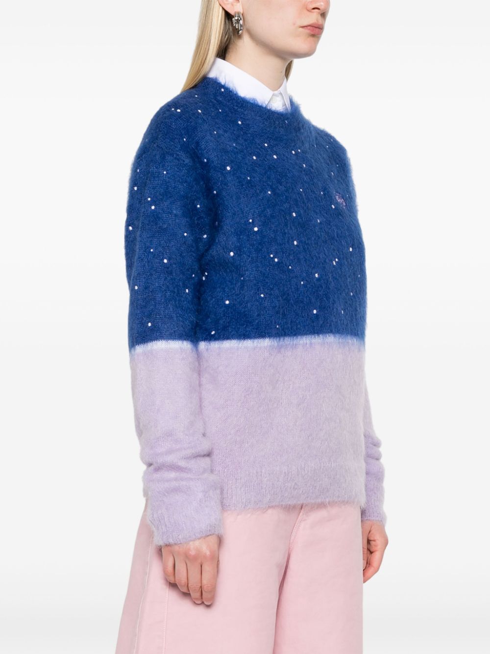 LOEWE brushed-effect sweater Women