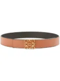 LOEWE reversible Anagram belt - Brown