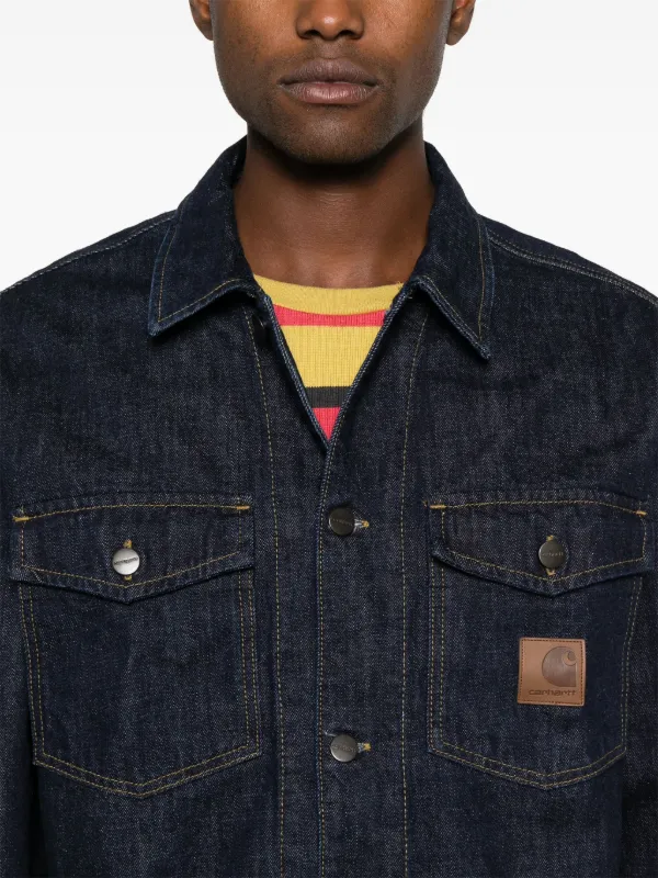 Carhartt WIP Lincoln シャツ | ブルー | FARFETCH JP 