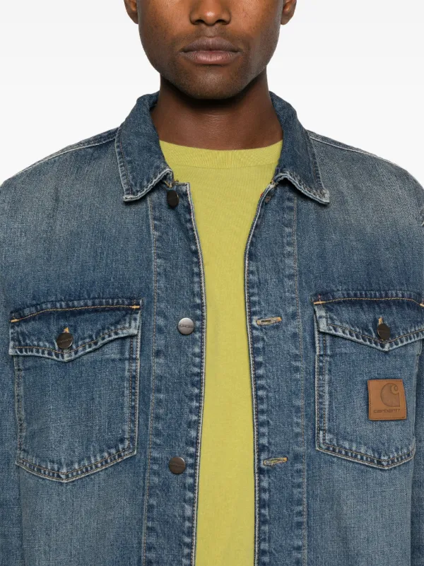 Carhartt WIP Lincoln シャツ | ブルー | FARFETCH JP 