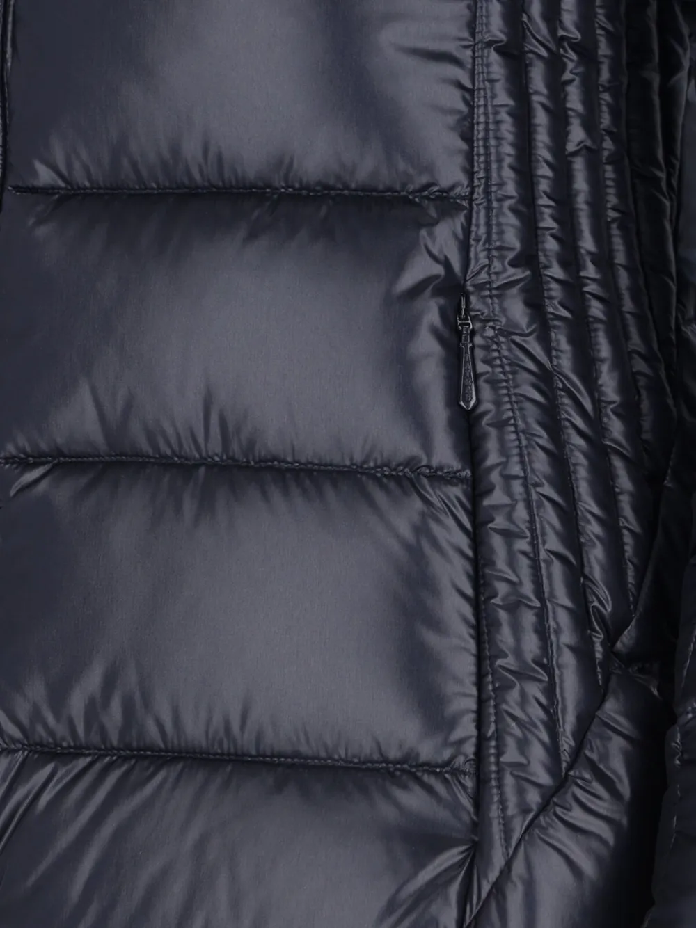 Shop Tatras Drawstring Hood Puffer Coat In Blue