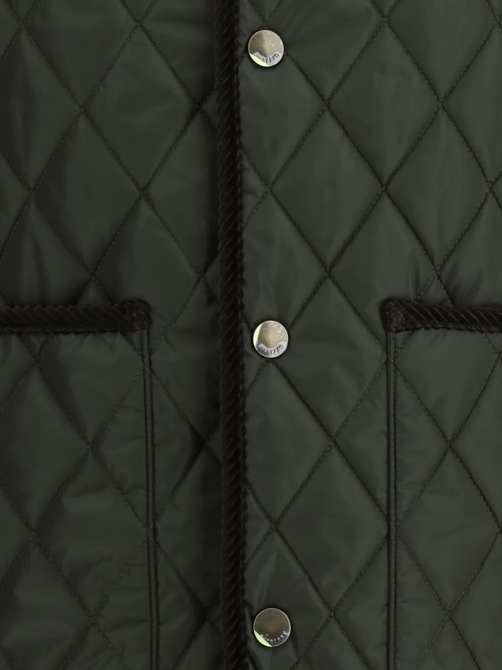 Burberry Gewatteerde bodywarmer Groen