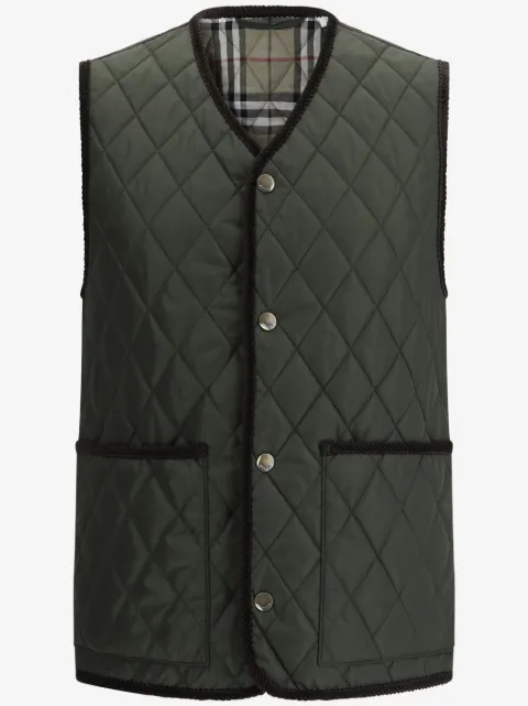 Burberry Weste mit Rautensteppung