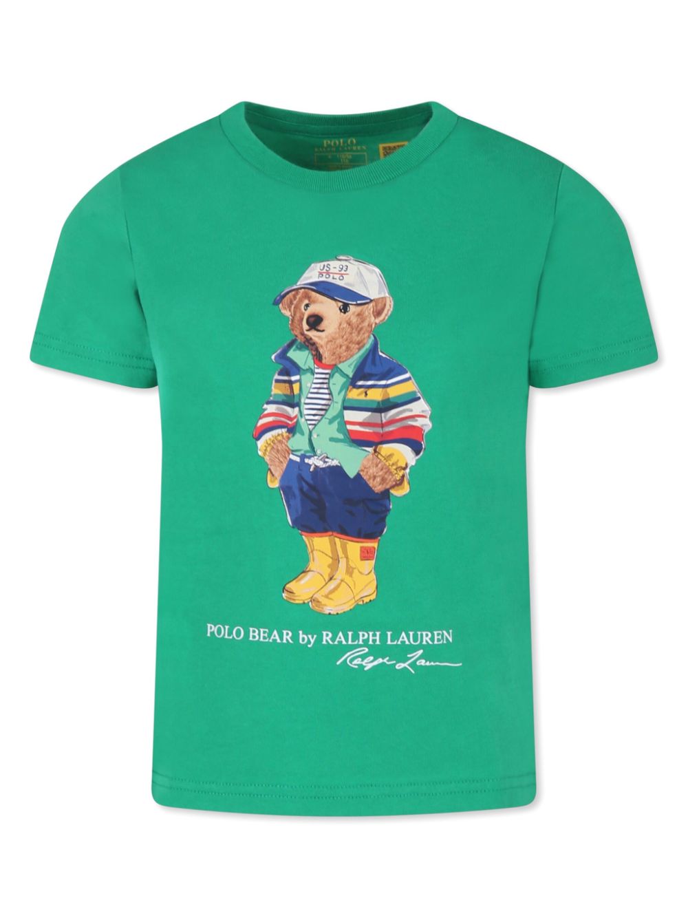 POLO RALPH LAUREN KIDS Polo Bear T-shirt - Green