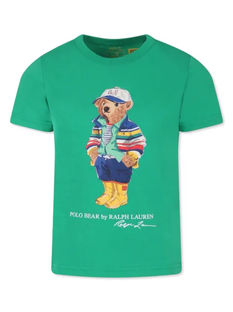 POLO RALPH LAUREN KIDS Camiseta Polo Bear mangas longas