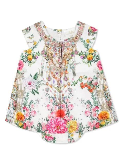 Camilla Kids floral-print dress set