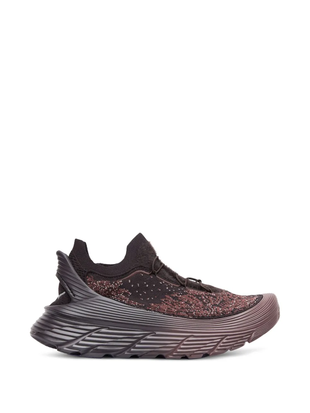 Hoka X Paria Farzaneh Restore Chukka Sneakers In Brown