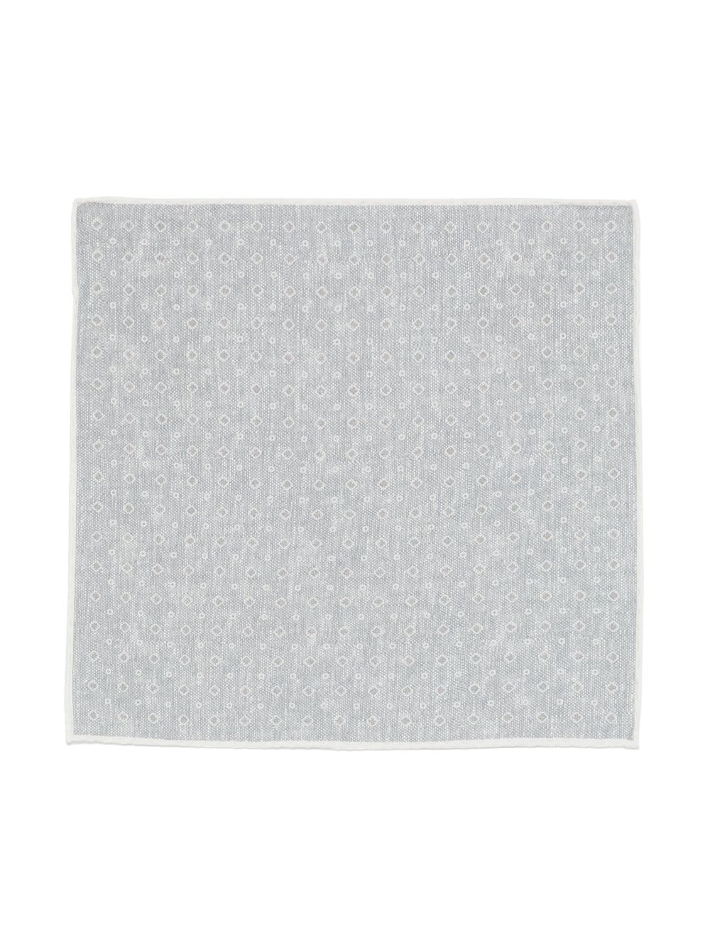 graphic-print handkerchief