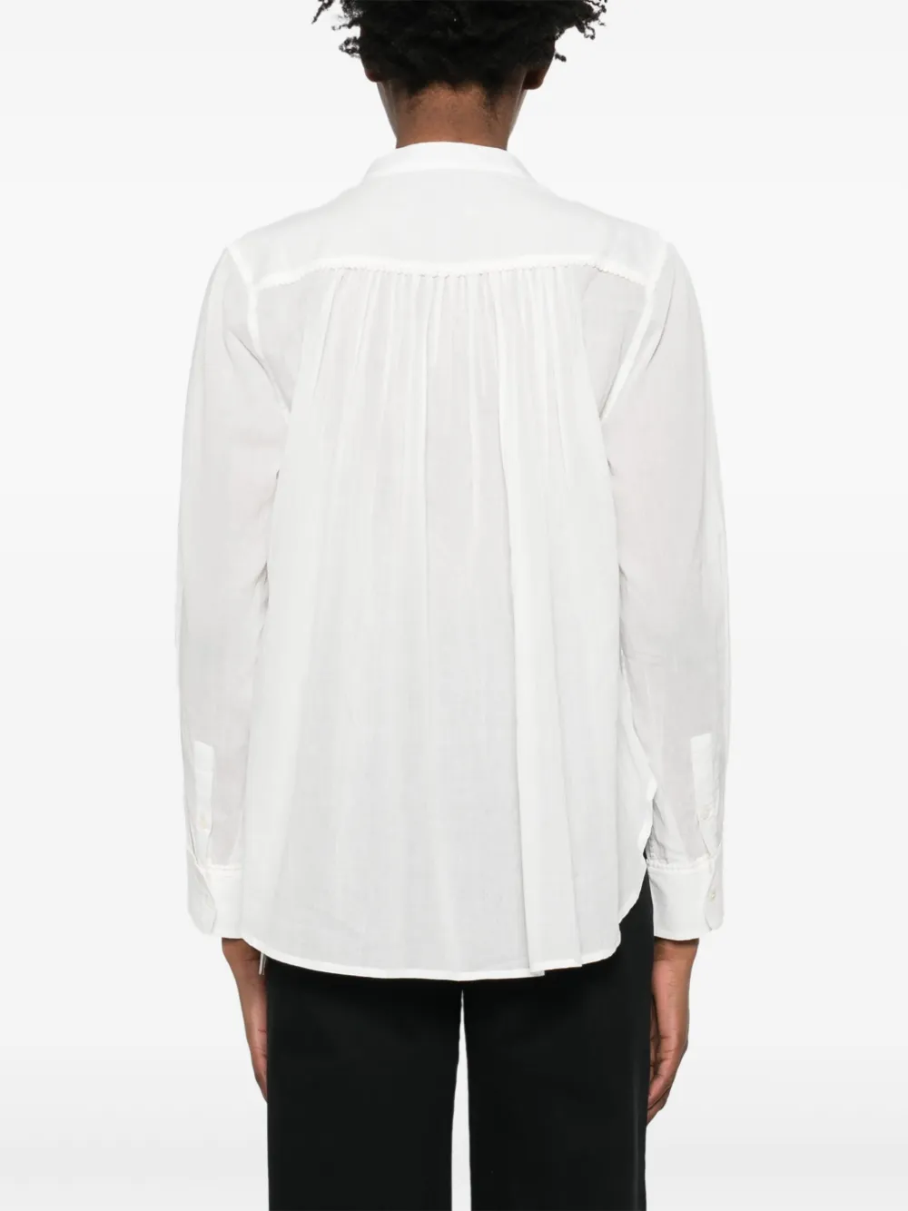 Nili Lotan Katoenen shirt Wit