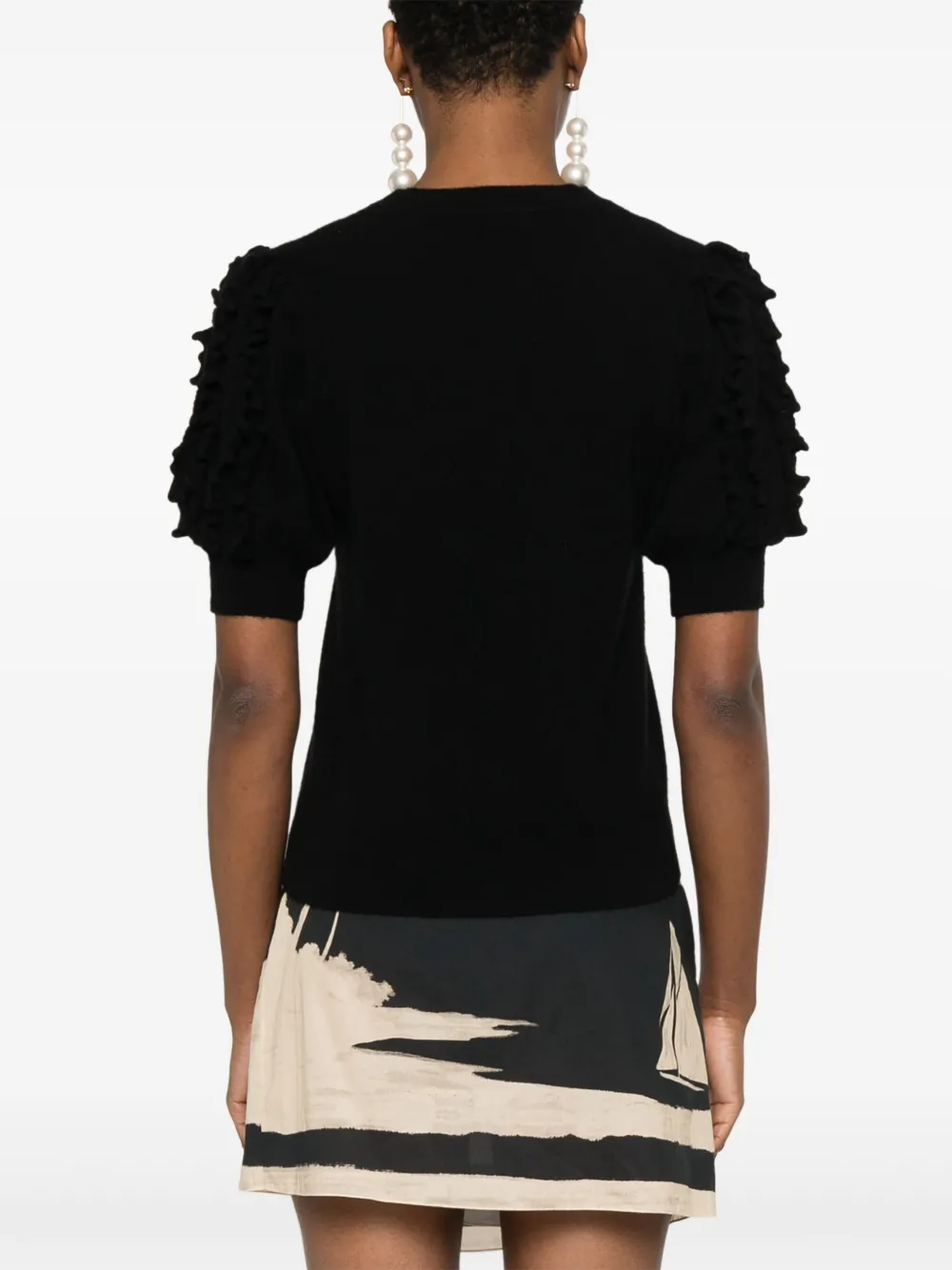Ulla Johnson Ottilie top Zwart