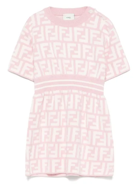 Fendi Kids jersey dress
