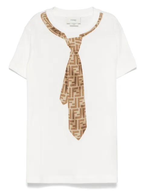 Fendi Kids tie-print T-shirt