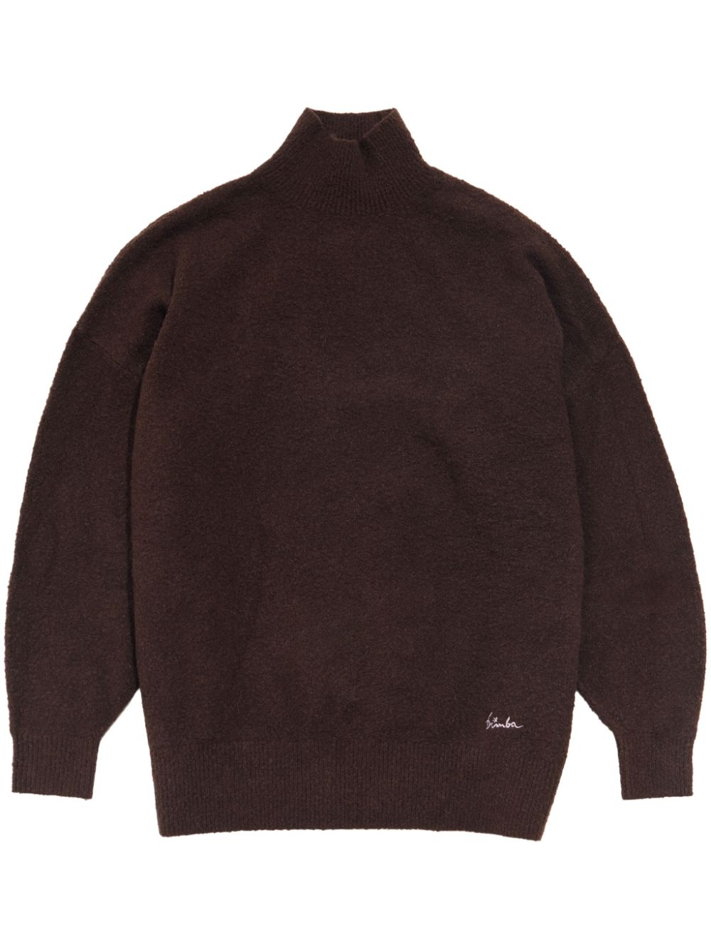 logo-embroidered sweater