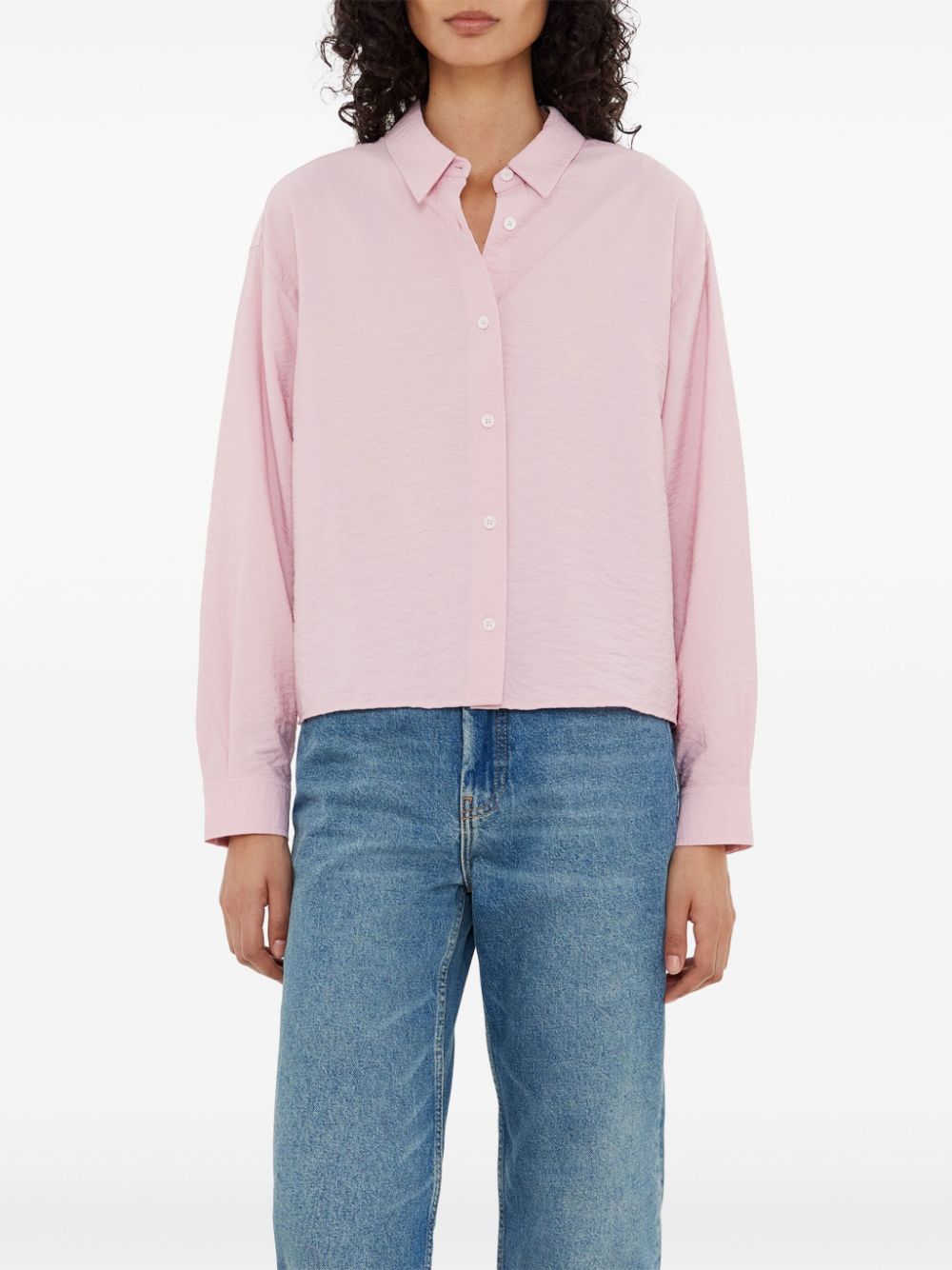 Bimba y Lola Gekreukeld blouse - Roze