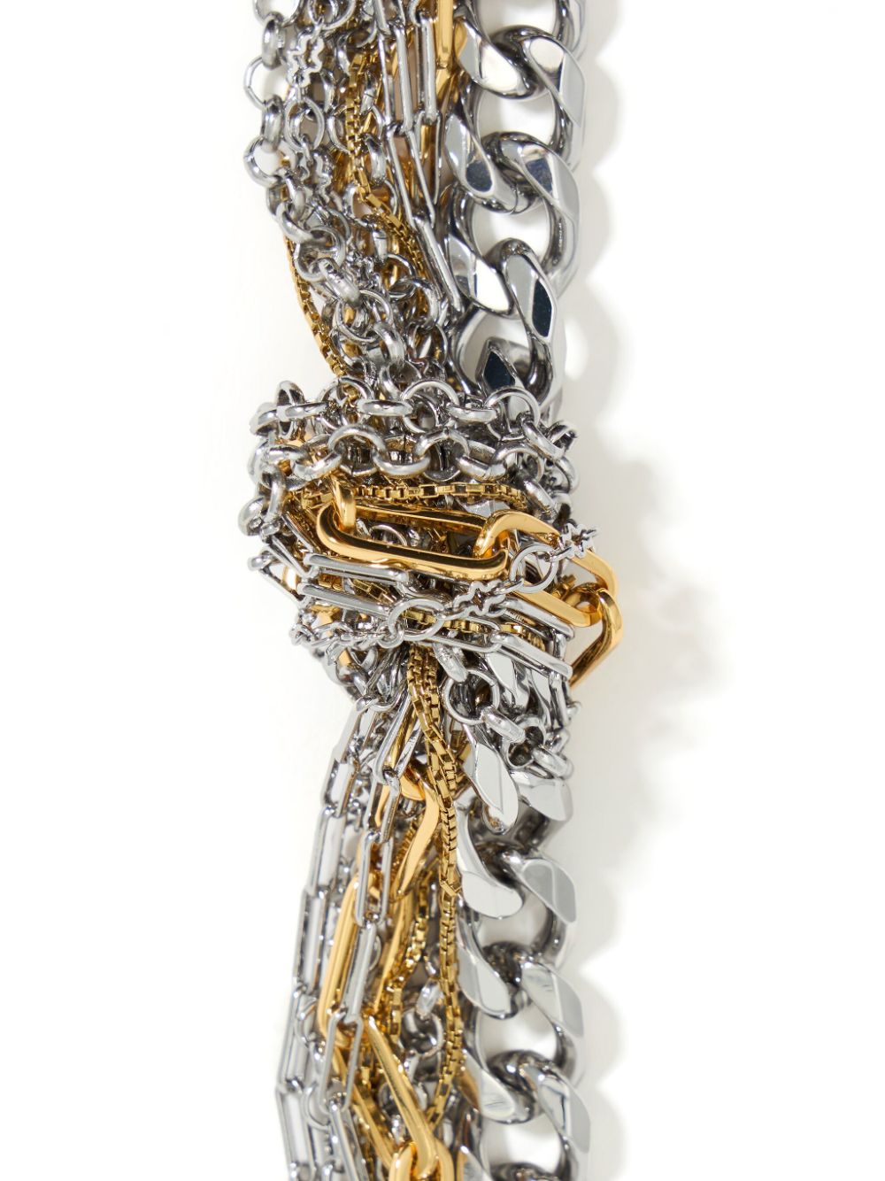 Bimba y Lola multi-chain knot bracelet - Zilver