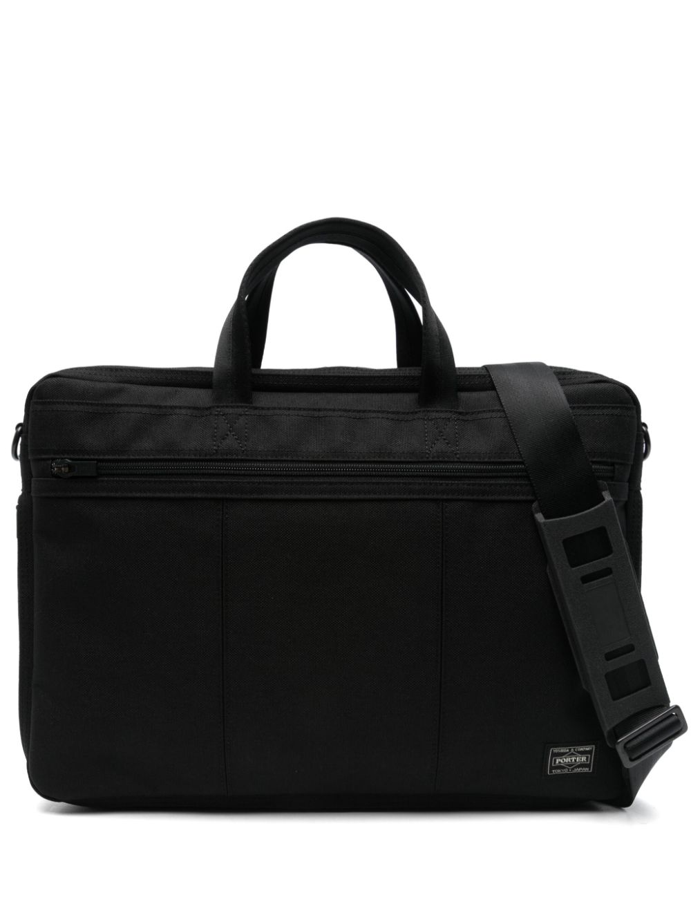 logo-tag laptop bag