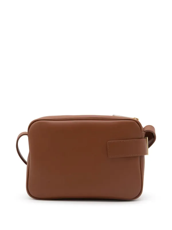 Ferragamo Gancini Camera Bag Brown FARFETCH IE