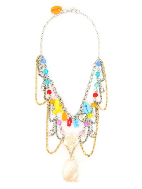 Amir Slama collar de cadena con detalle de aplique