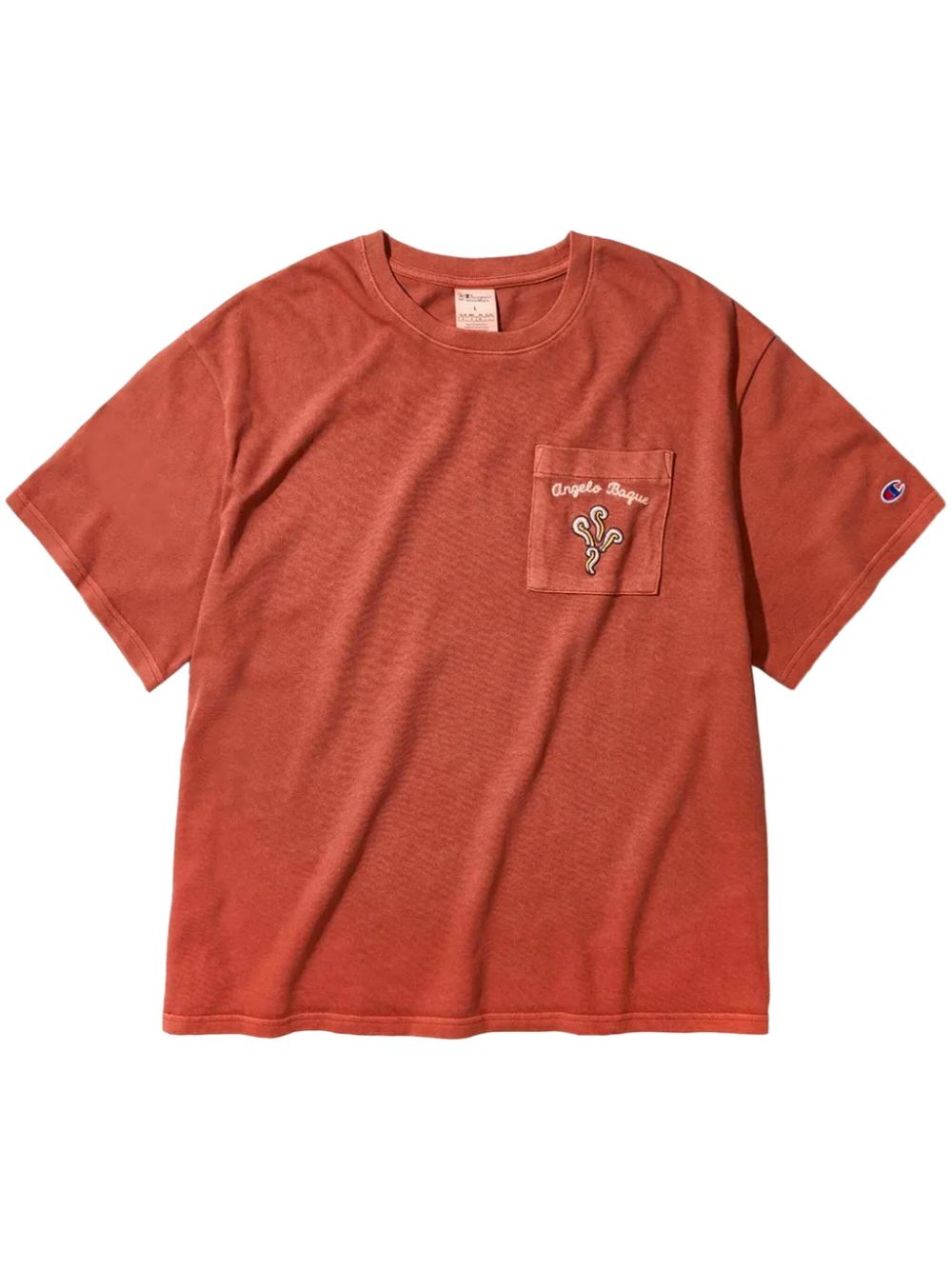 Champion logo-embroidered t-shirt - Brown