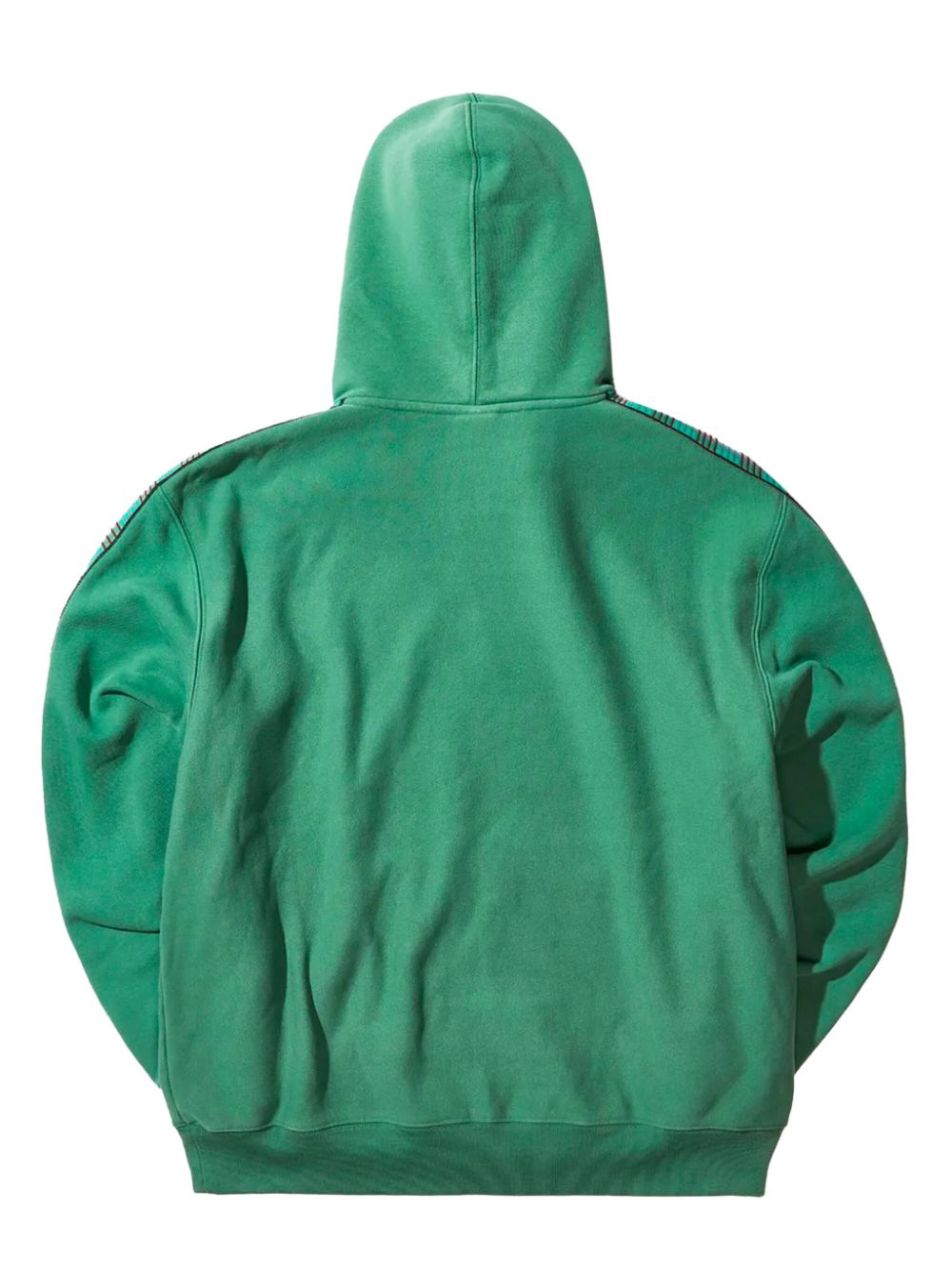 Champion Hoodie met gestreepte afwerking - Groen