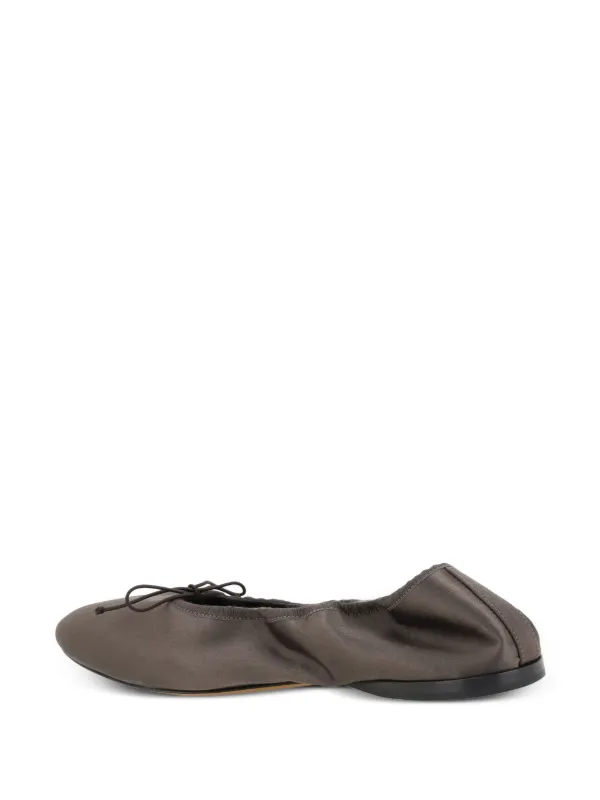 The Row Awar Ballet Flats | Brown | FARFETCH