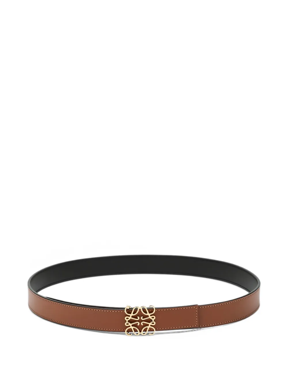 LOEWE leather belt - Marrone