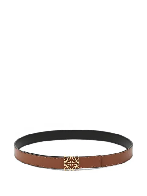 LOEWE reversible Anagram belt in smooth calfskin