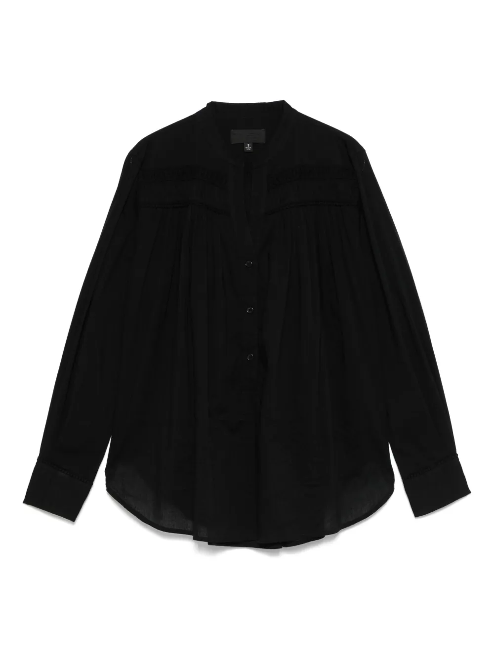 Nili Lotan Katoenen shirt Zwart