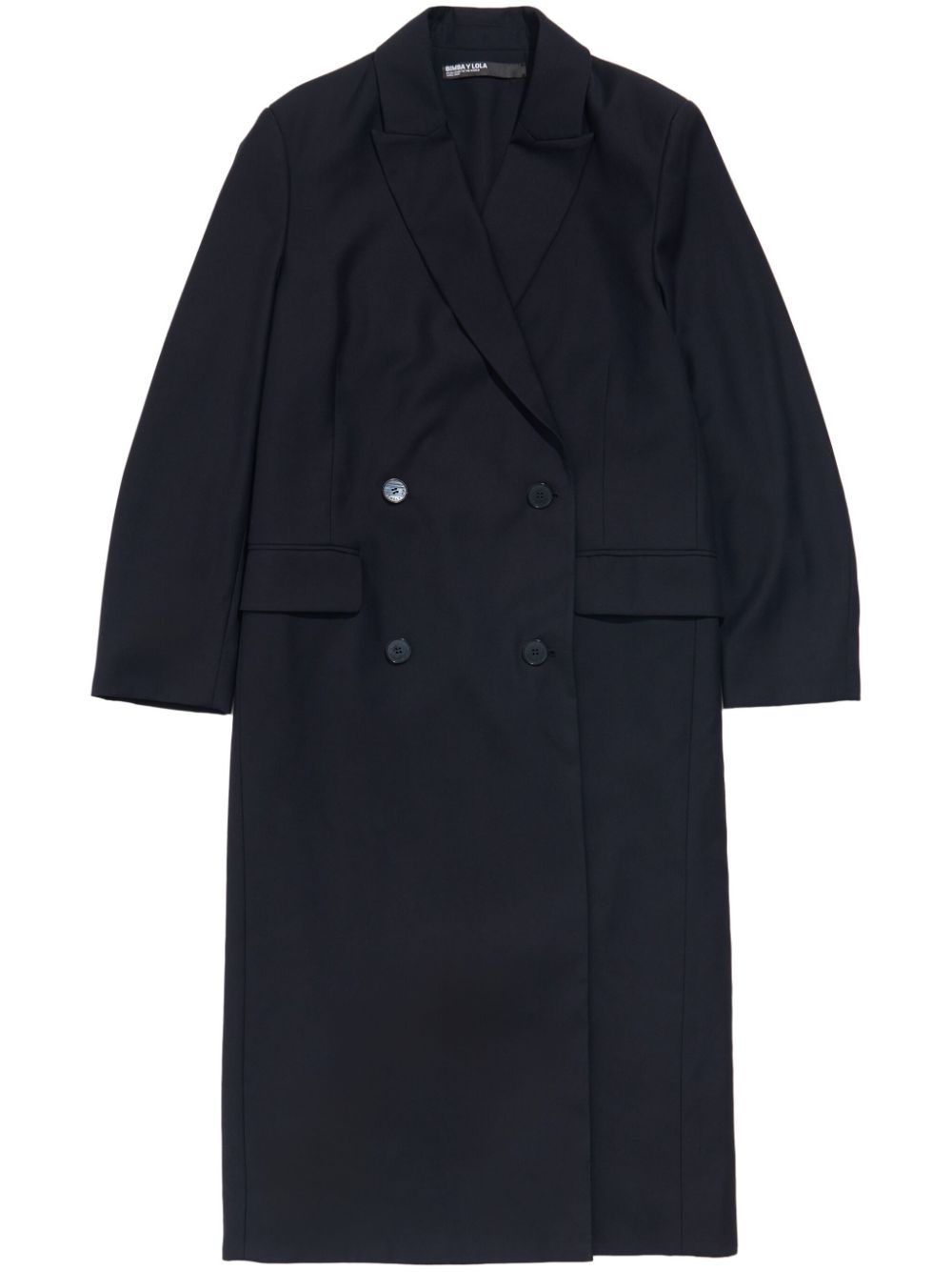 tailored long coat