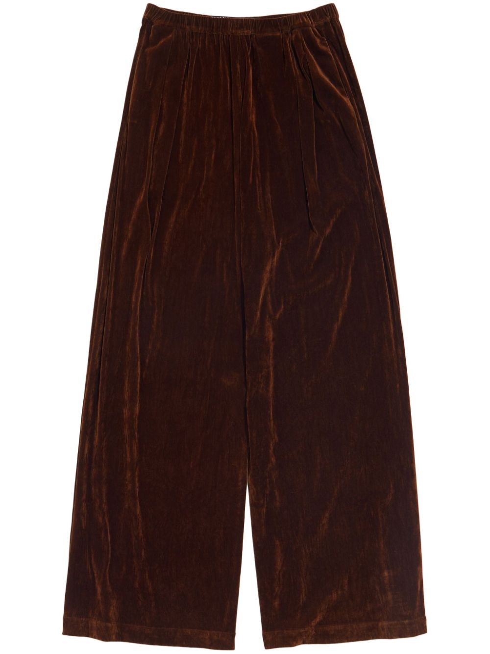 velvet palazzo pants