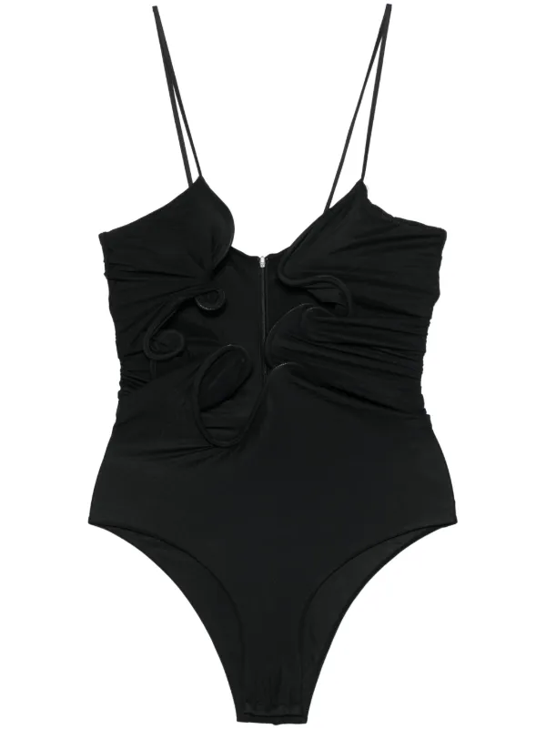 Christopher Esber Molded Venus Bodysuit in Black